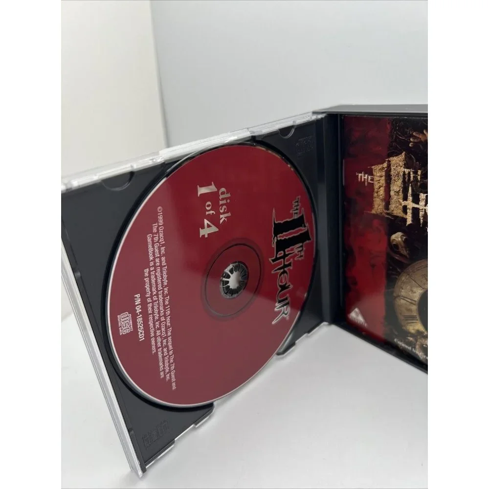 The 11th Hour: The Sequel to the 7th Guest (PC 1999, 4 Discs) Trilobyte, CD32